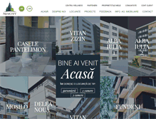 Tablet Screenshot of newcityresidence.com